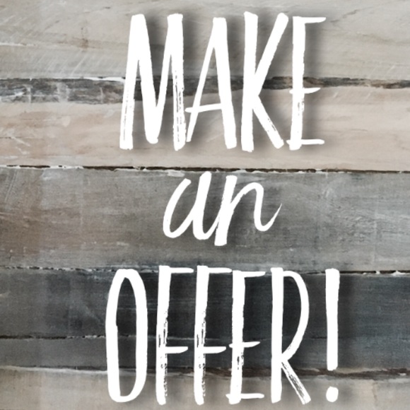 Reasonable offers will not be refused!